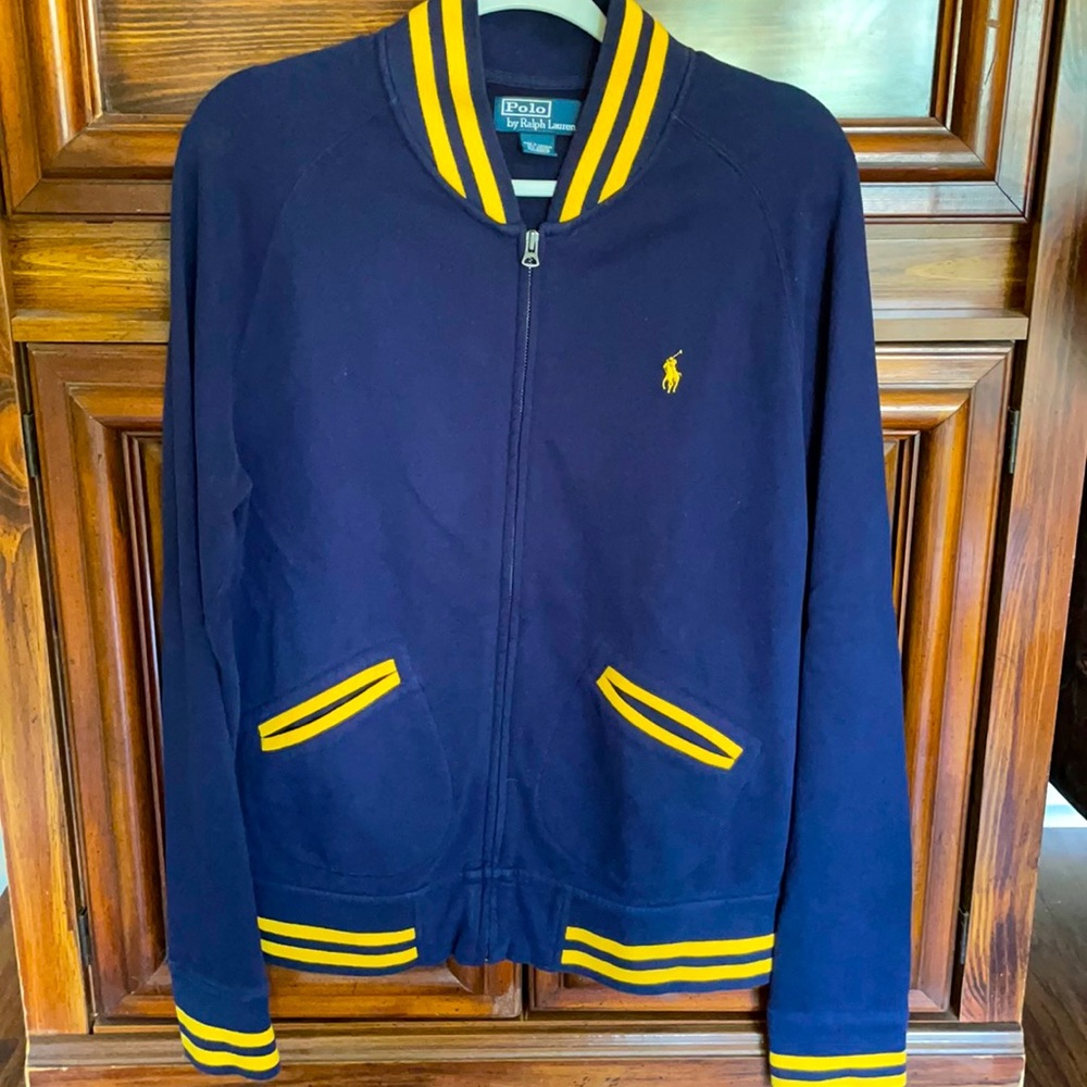 Polo by Ralph Lauren bomber sweat jacket
